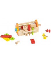 Set de unelte din lemn Viga Toys – 24 de piese - imagine 1