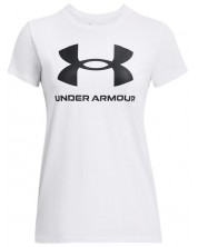 Tricou Under Armour pentru femei - Sportstyle Graphic , alb -1