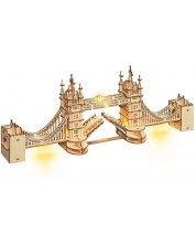 Puzzle 3D din lemn Robo Time din 113 de piese - Podul Tower