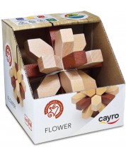Cayro Puzzle din lemn - Floare -1
