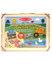 Joc magnetic din lemn Melissa & Doug - Aranjeaza situatiile -1