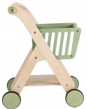 Jucărie din lemn Smart Baby - Coș de cumpărături -1