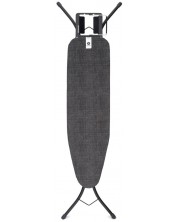 Masă de călcat Brabantia - Denim Black, cu suport pentru fier de călcat, 110 x 30 cm -1
