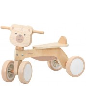 Bicicletă de echilibru din lemn Viga Toys PolarB – Ursuleț