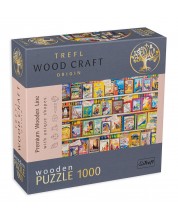 Puzzle din lemn Trefl din 1000 de piese - Ghiduri de călătorie -1