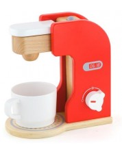 Jucărie din lemn Viga - Mașină de cafea -1