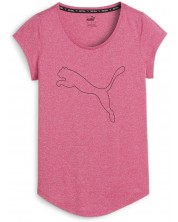 Tricou damă Puma - Performance Heather Cat , roz -1