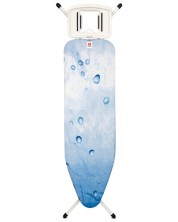 Masă de călcat Brabantia - Ice Water, 124 x 38 cm, albastră