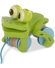 Jucarie din lemn de tras Melissa & Doug - Broscuta -1