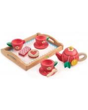 Set de joaca din lemn  Tender Leaf Toys - Serviciu de ceai -1