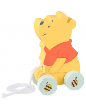 Jucărie de tras din lemn Orange Tree Toys - Winnie the Pooh -1