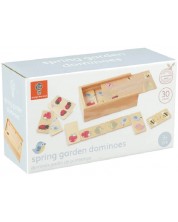 Domino din lemn Orange Tree Toys - Grădină -1