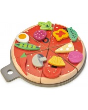 Set de joacă din lemn Tender Leaf Toys - Pizza Party