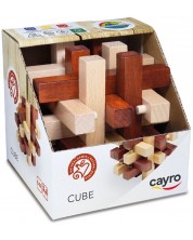 Cayro Puzzle Logic din lemn - Cube -1