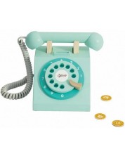 Jucărie din lemn Classic World - Telefon cu spălător