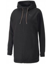 Hanorac de damă Puma - Day in Motion Full-Zip, negru -1