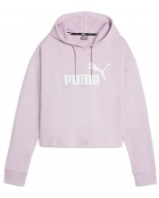 Hanorac de damă Puma - Essentials Logo Cropped, roz -1