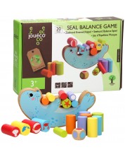 Joc de echilibru din lemn Joueco - Foca -1