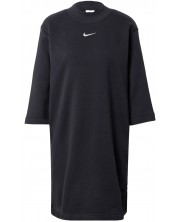 Rochie pentru femei Nike - Sportswear Phoenix Fleece, mărimea M, neagră
