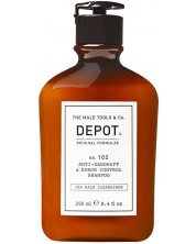 Depot Șampon împotriva mătreții cu control al sebumului Nr. 102, 250 ml -1