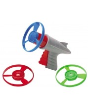 Jucărie pentru copii Bigjigs - Pistol cu discuri