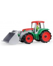 Jucărie pentru copii Lena Truxx - Tractor cu lopată frontală și figurină, 34 cm - imagine 1