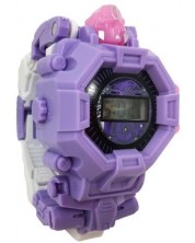 electronic pentru copii Raya Toys - Robot Transformer, violet