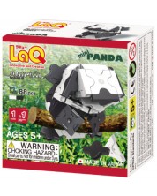 Constructor pentru copii LaQ Animal World - Panda, 88 piese - imagine 1