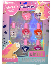 Set cosmetic pentru copii Martinelia - Little Unicorn, 7 piese -1