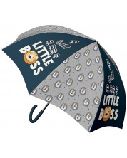 Umbrelă pentru copii S. Cool - Little Boss, automată, 48.5 cm