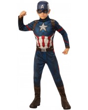Costum de carnaval pentru copii Rubies - Avengers Captain America, mărimea L -1