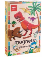 Joc magnetic pentru copii Apli - Dinozauri