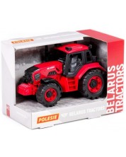 Jucărie Polesie - Tractor, roșu -1