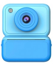 Aparat foto instant pentru copii Joele – Unicorn, albastru