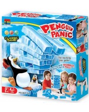 Joc pentru copii pentru echilibru Kingso - Jenga Panic Penguins