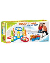 Joc pentru copii Raya Toys - Toss Game, Sticle și Inele