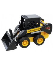 Jucărie Adriatic - Mini buldoexcavator pe roți, 21 cm -1