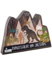 Puzzle pentru copii Floss & Rock - Dinozauri, 80 piese	