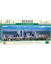 Puzzle panoramic Master Pieces din 1000 de piese - Denver, Colorado -1