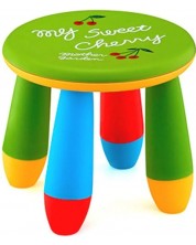 Scaun pentru copii Sonne - Cireș, verde -1