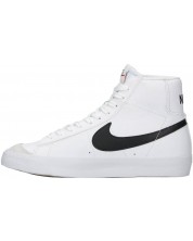 Pantofi sport pentru copii Nike - Blazer Mid '77, albe