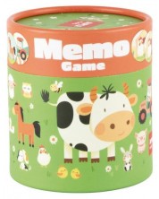 Joc de memorie pentru copii Apli Kids - Ferma, cu 24 de cărți