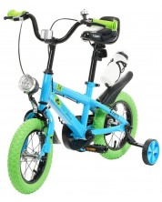 Bicicletă pentru copii Zizito - Tommy 12”, albastră -1