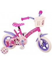 Bicicletă pentru copii cu roți auxiliare  E&L cycles - Disney, Minnie Mouse, 10''