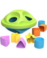 Jucarie pentru copii Green Toys - Sortator, cu 8 forme