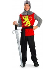 Costum de carnaval pentru copii Rubies - Cavaler medieval, mărimea S -1