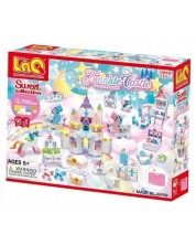 Constructor pentru copii 14 în 1 LaQ Sweet Collection - Twinkle Castle, 700 piese - imagine 1
