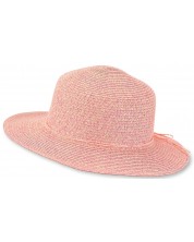 Pălărie de paie pentru copii Sterntaler - 53 cm, 2-4 ani, roz -1