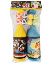 Set pentru copii cu bâte de baseball și mingi Raya Toys - Catch PK