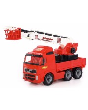 Jucarie pentru copii Polesie - Automobil de pompieri cu macara Volvo 58379